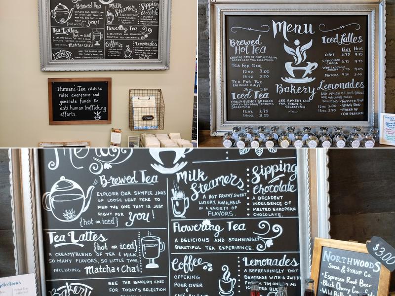 HumaniTea Menu