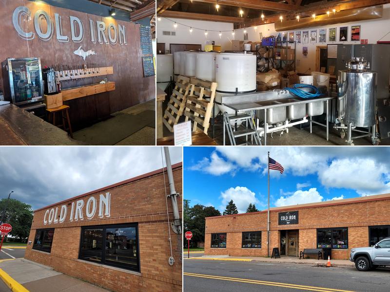 Cold Iron Brewing 104 S Lowell St, Ironwood