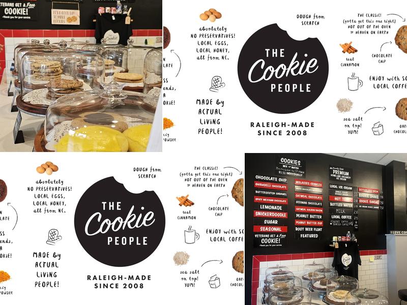 The Cookie People Menu