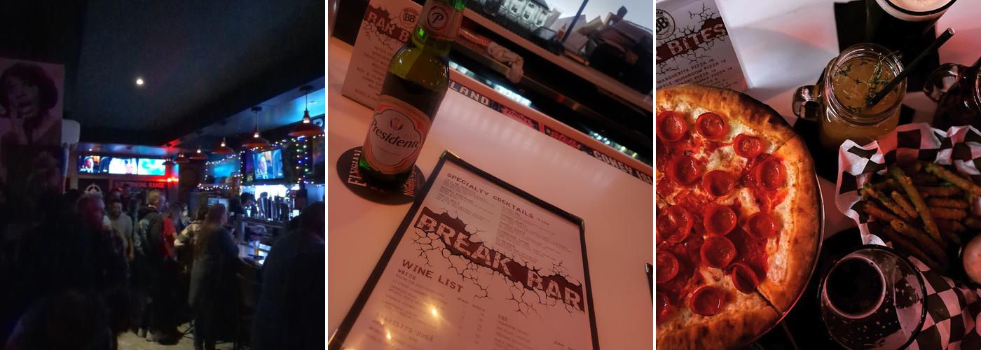 Break Bar Menu