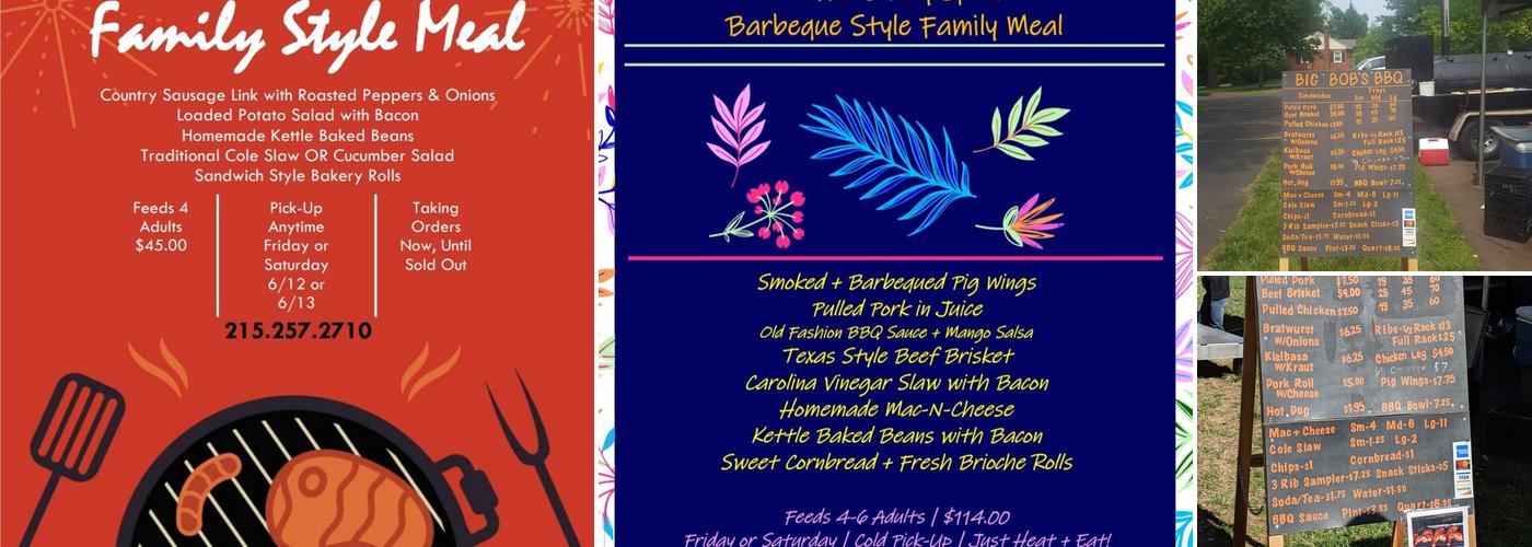 Blooming Glen Pork & Catering Menu