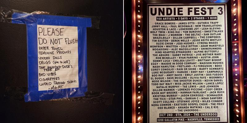 The Underdog Menu