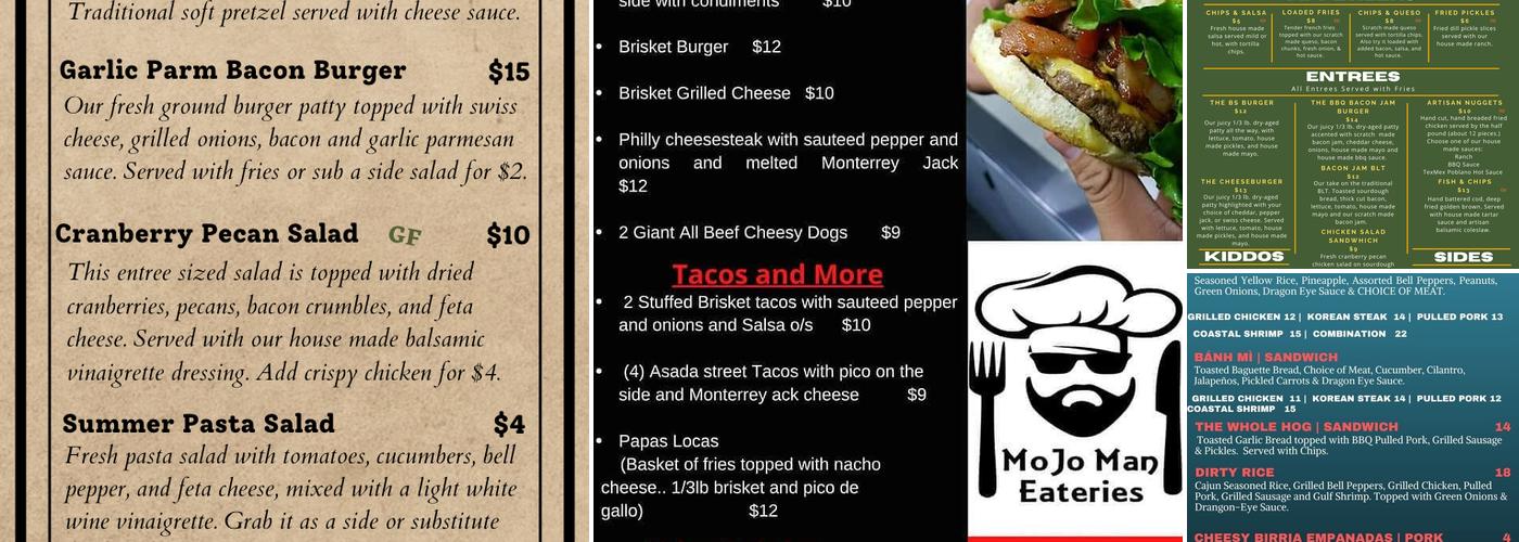 BS Brewing Menu