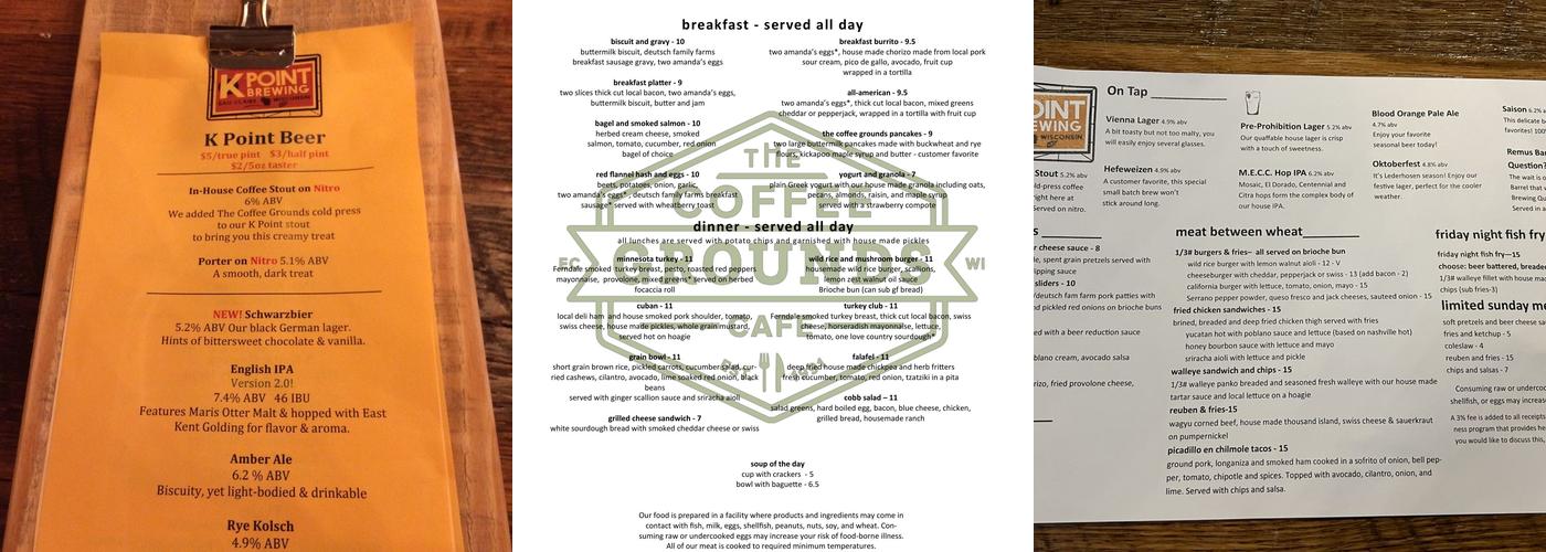 K Point Brewery Menu