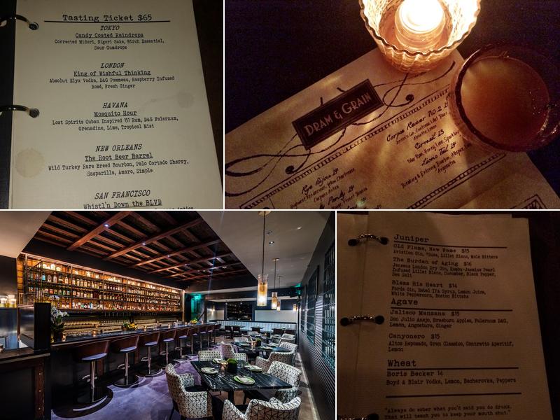 Dram & Grain Menu