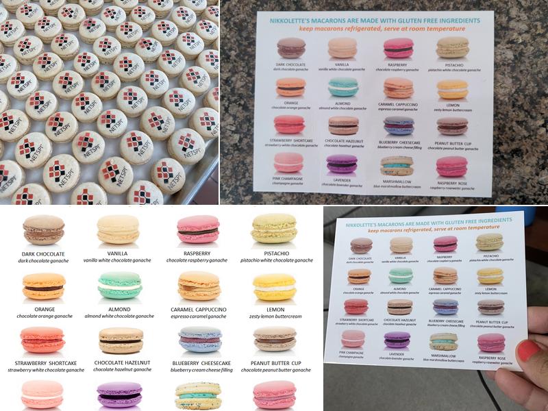 Nikkolette's Macarons Menu