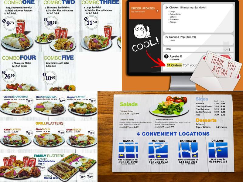 Shawarma Prince Menu
