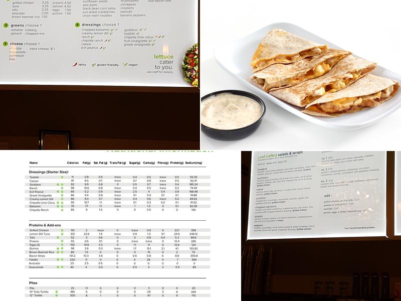 The Chopped Leaf Menu