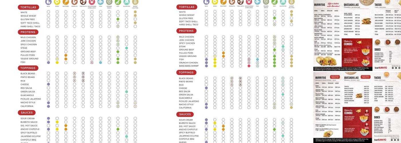 barBURRITO Menu