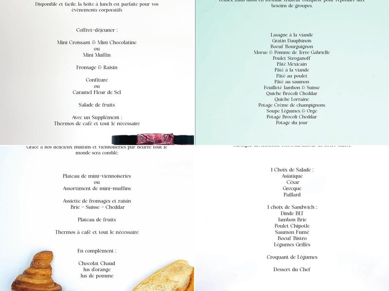 Paillard Menu
