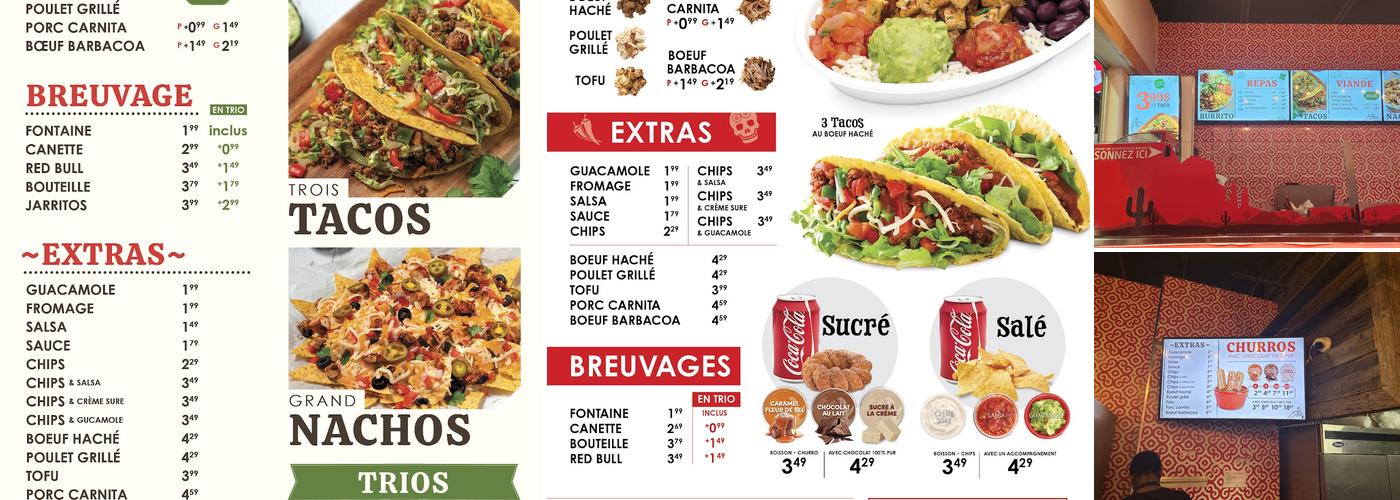 MEXICANO'S Menu