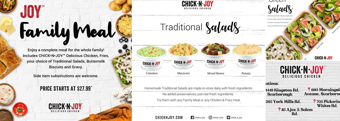 CHICK•N•JOY Menu