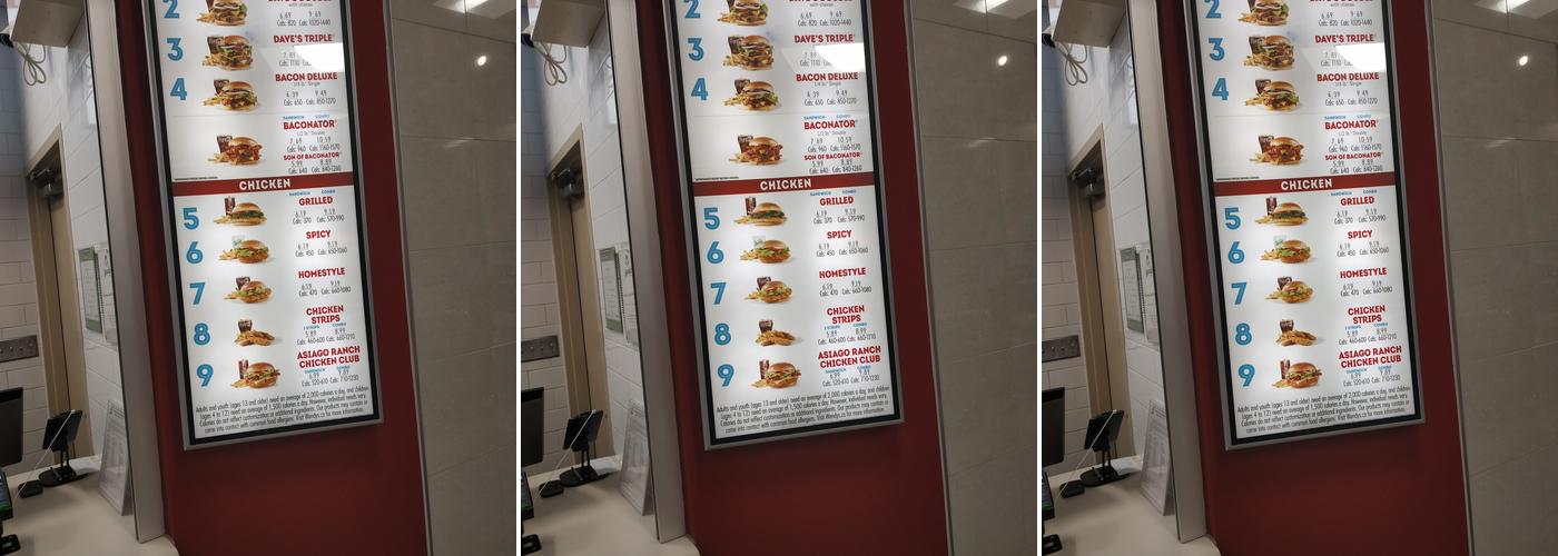 Wendy's Menu