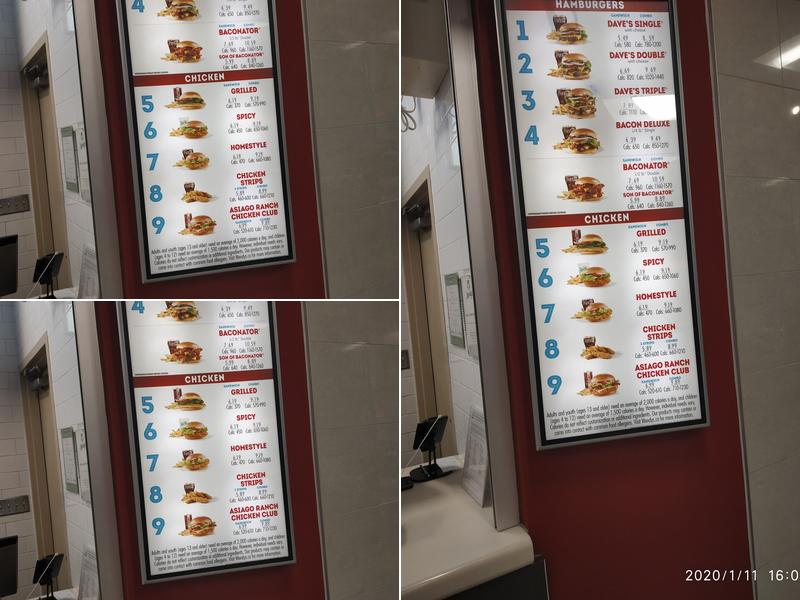 Wendy's Menu