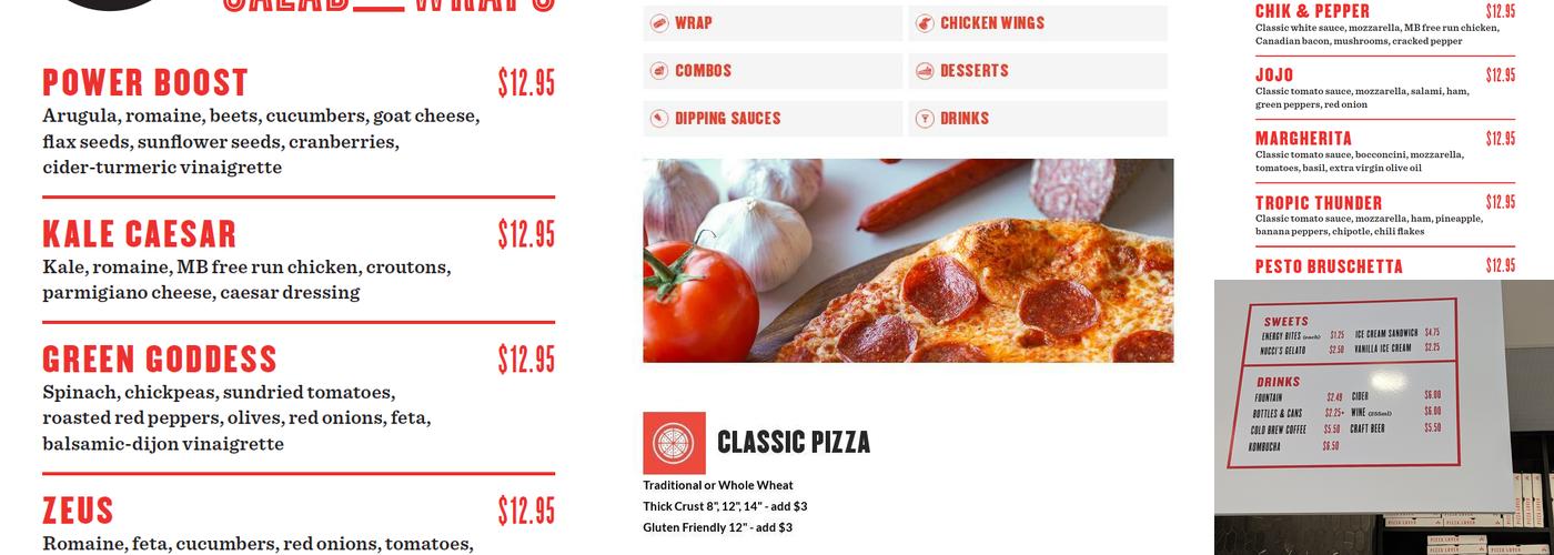 Chicken Delight | Roblin Blvd Menu