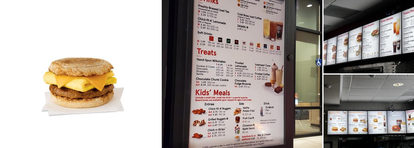 Chick-fil-A Menu