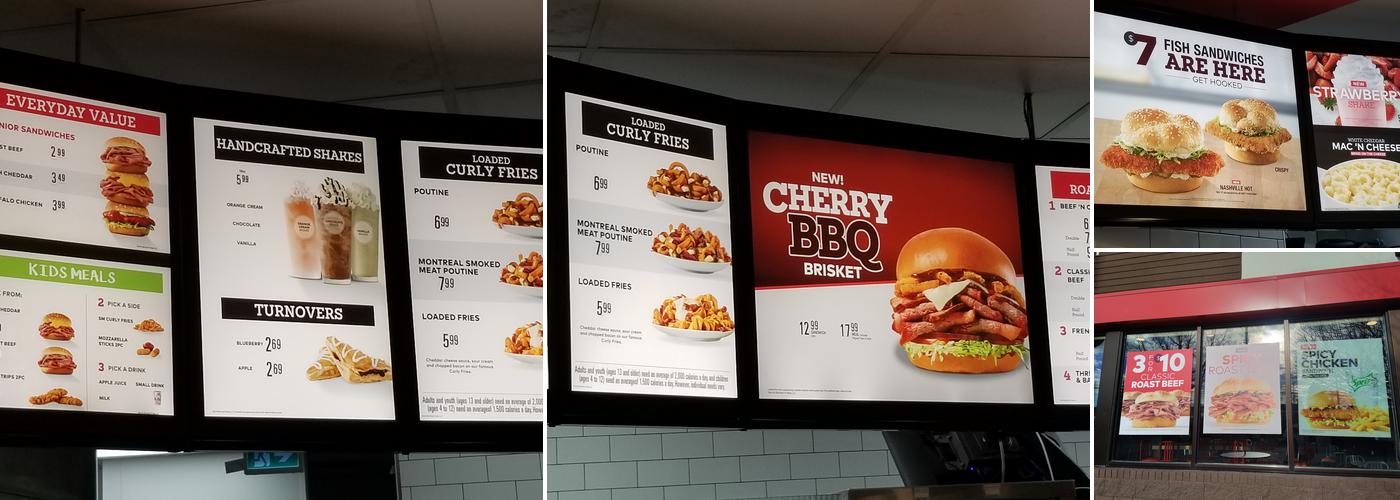 Arby's Menu