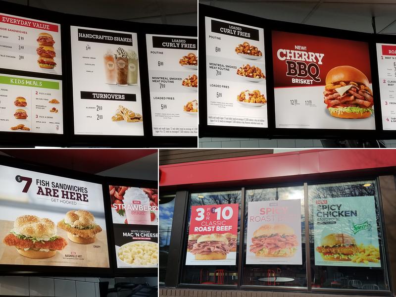 Arby's Menu