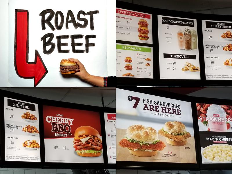 Arby's Menu