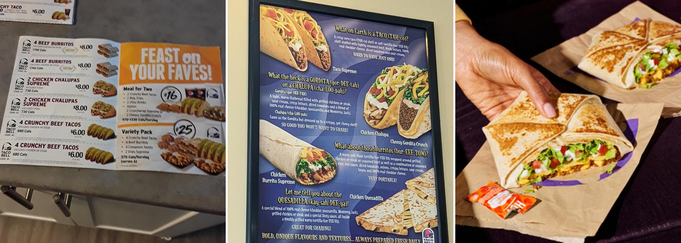 Taco Bell Menu