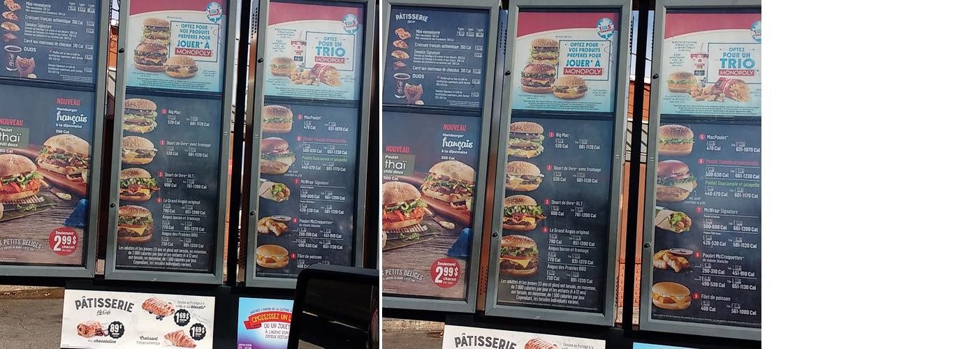 McDonald's Menu