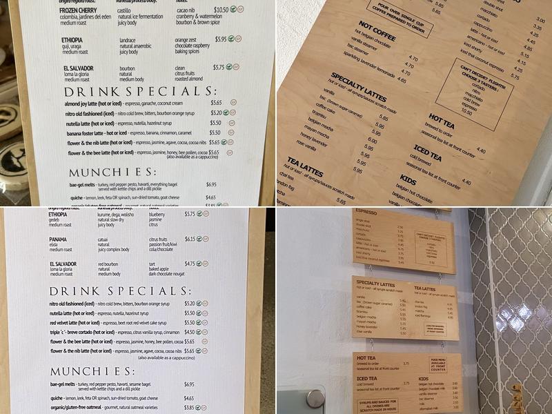 The Press Espresso Menu