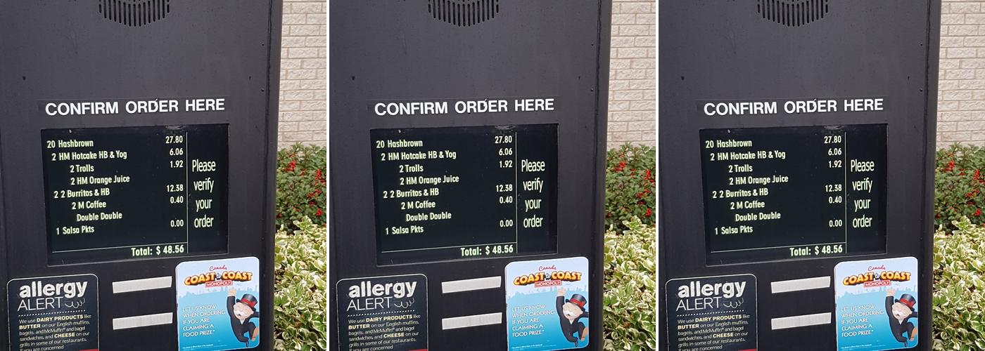 McDonald’s Menu