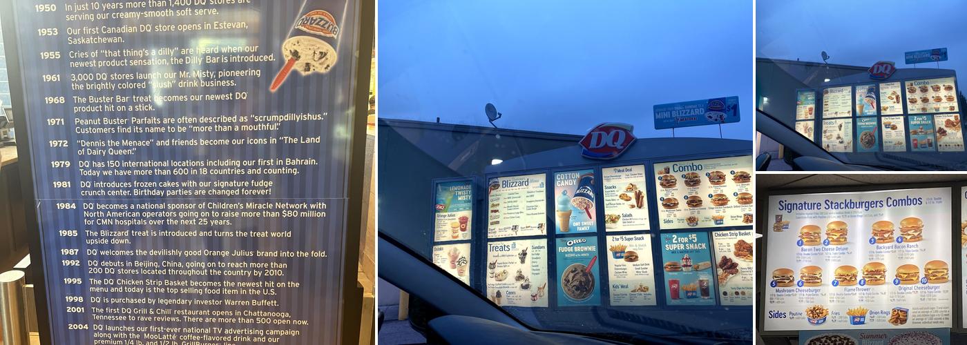 Dairy Queen Grill & Chill Menu