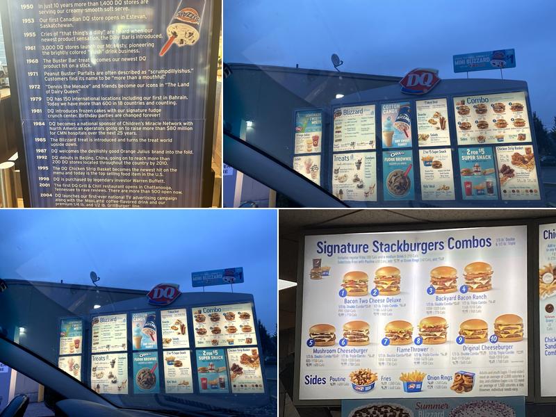 Dairy Queen Grill & Chill Menu