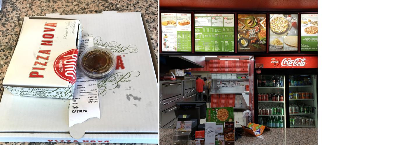 Pizza Nova Menu