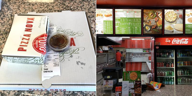 Pizza Nova Menu