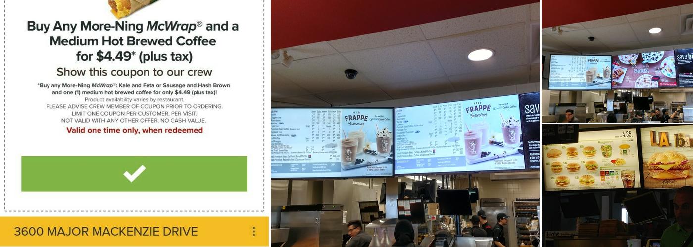 McDonald’s Menu