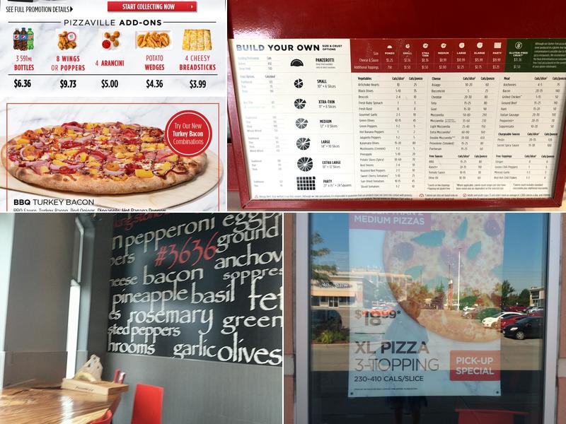 Pizzaville Menu