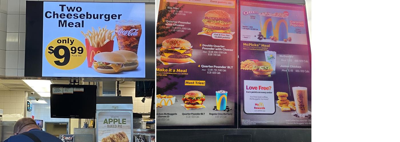 McDonald's Menu