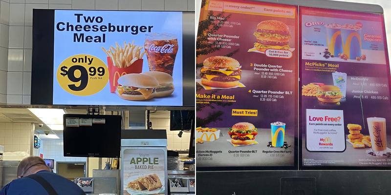 McDonald's Menu