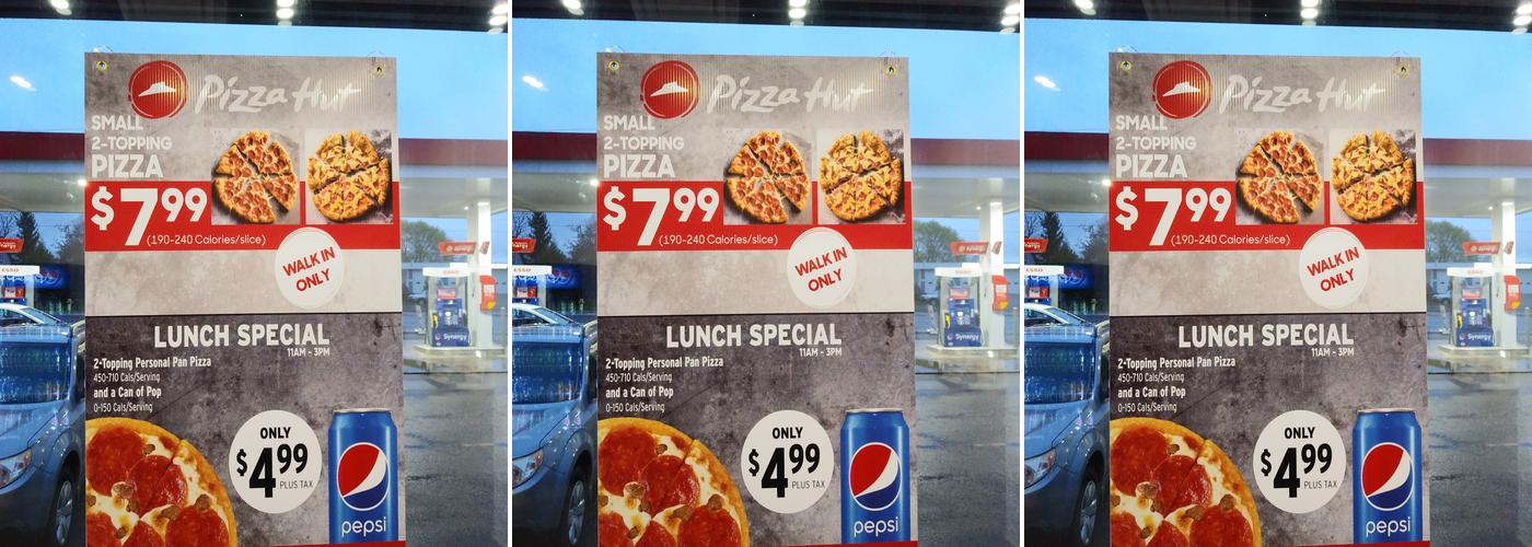 Pizza Hut Menu