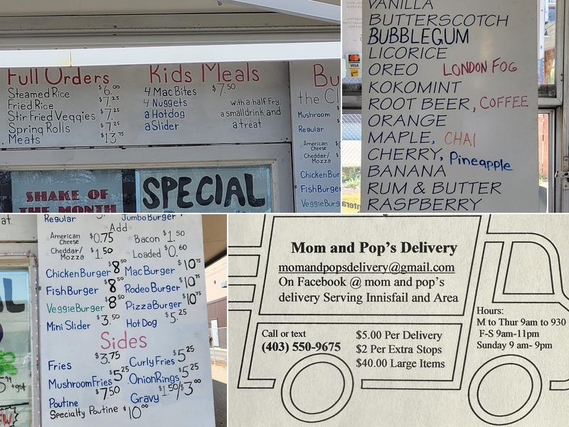 D & R Drive-In Menu