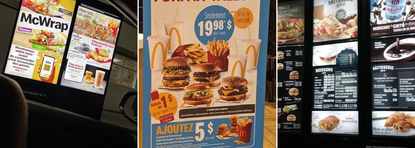McDonald's Menu