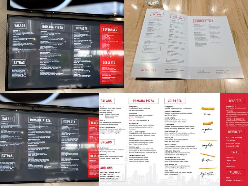 Levetto Menu