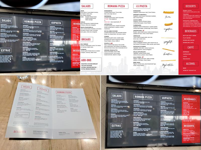Levetto Menu