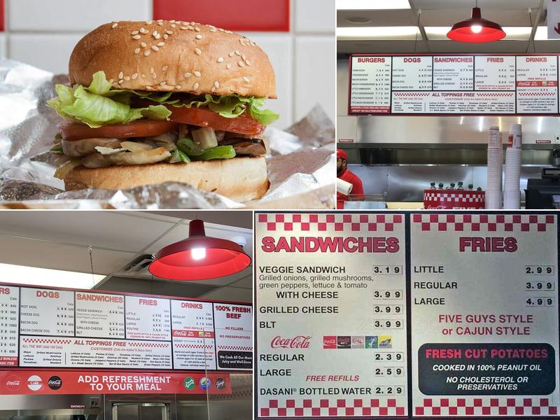 Five Guys Menu