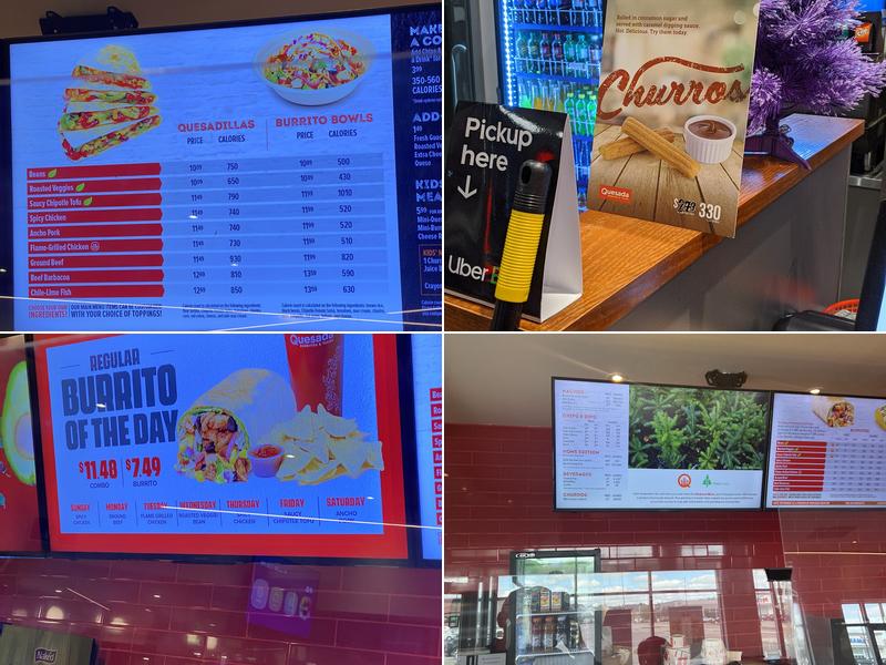 Quesada Burritos & Tacos Menu