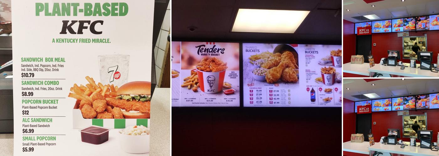KFC Menu