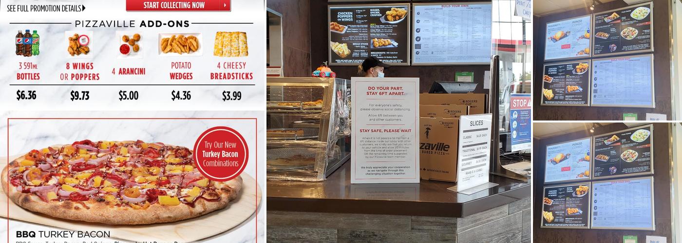 Pizzaville Menu