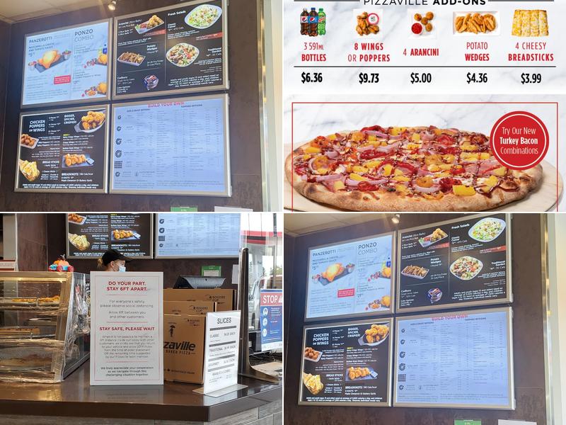 Pizzaville Menu