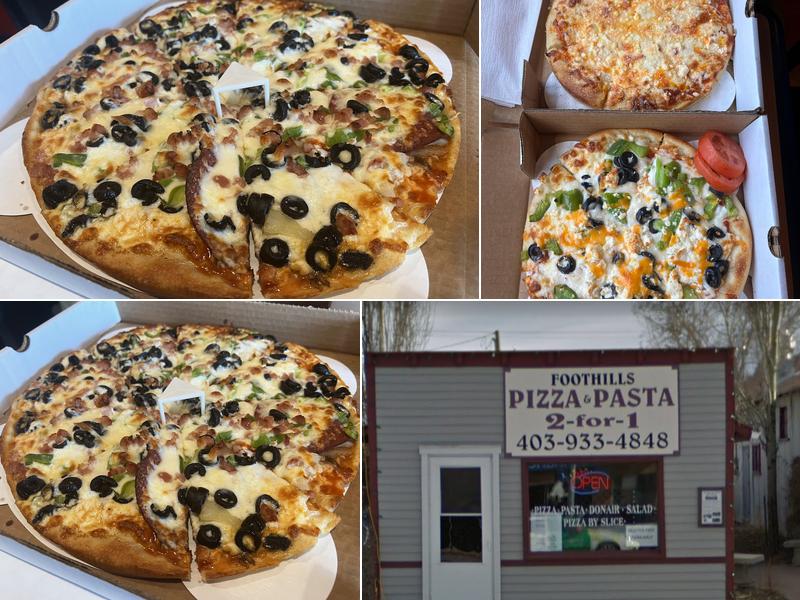 Foothills Pizza & Pasta 117 Centre Ave W, Black Diamond