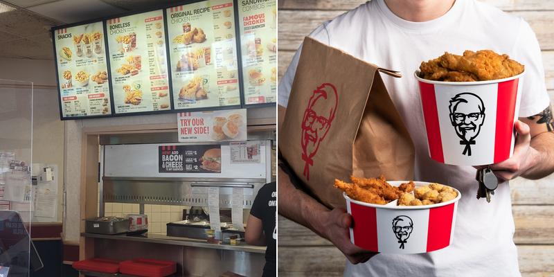 KFC Menu