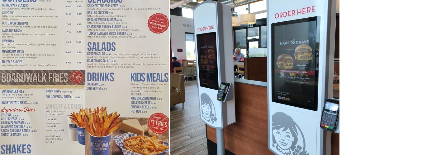 Wendy's Menu
