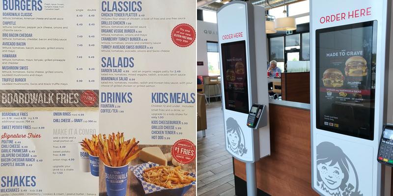 Wendy's Menu