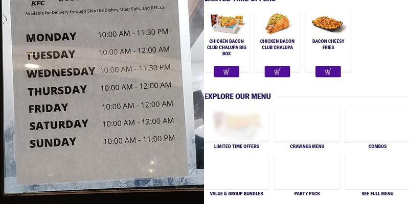 Taco Bell Menu
